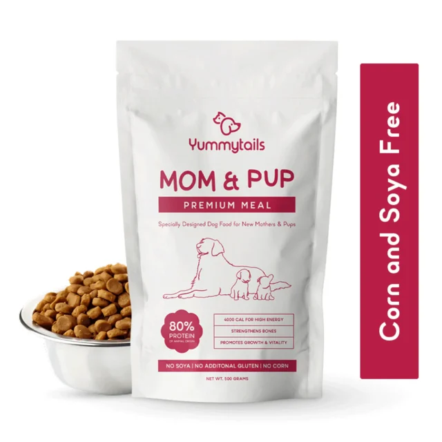 Yummytails Mother and Puppy Dog Food Kibble